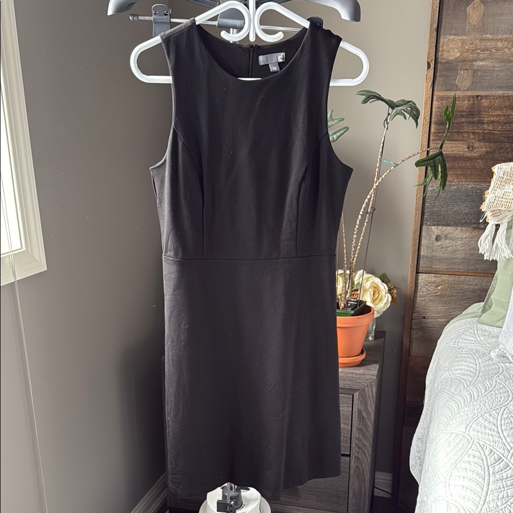 Sears Elegant Black Sleeveless Mini Dress